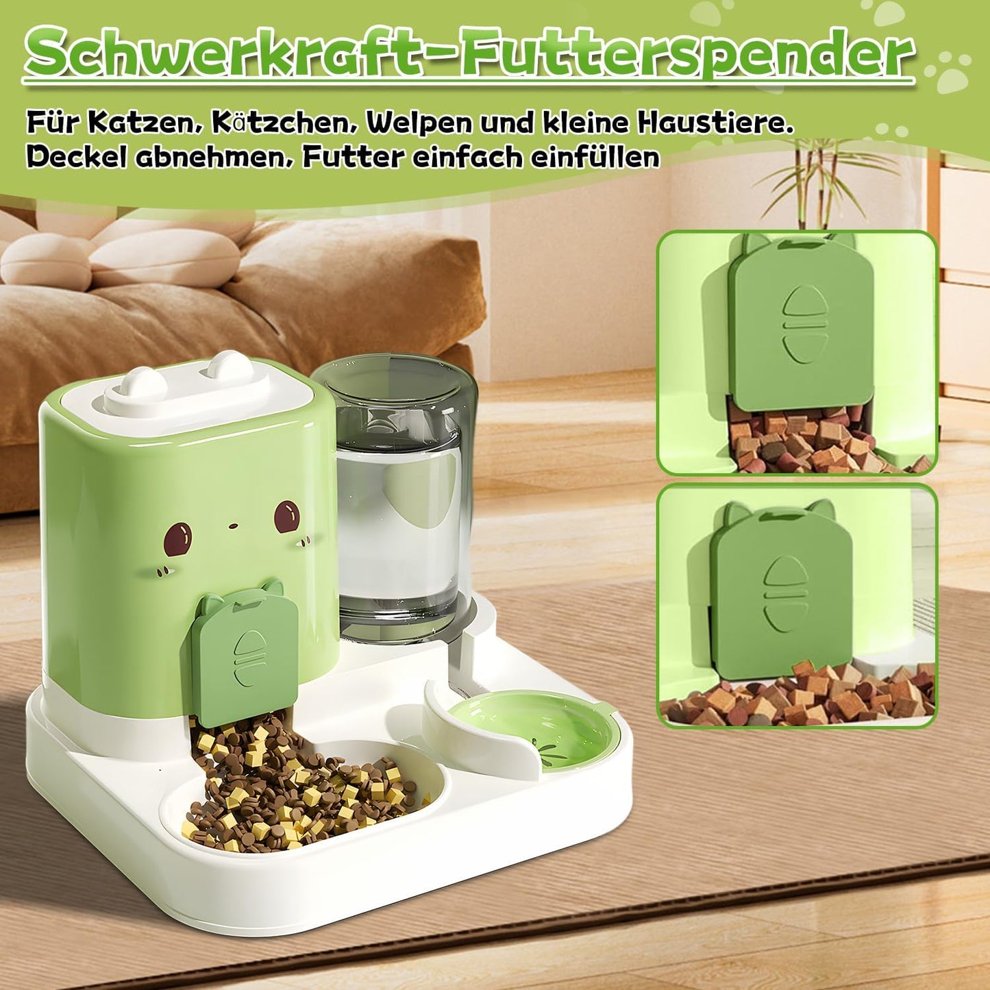 Dispenser Automat Apă și Hrană