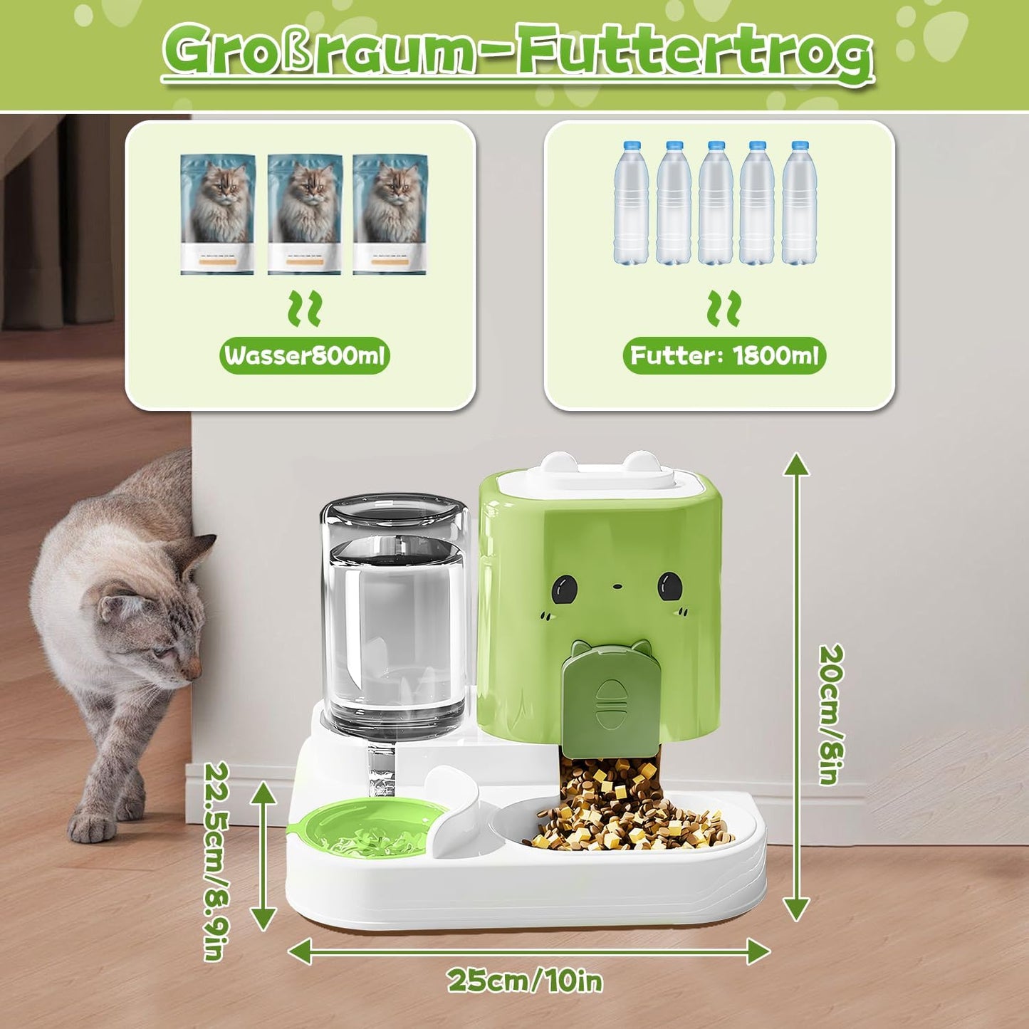 Dispenser Automat Apă și Hrană